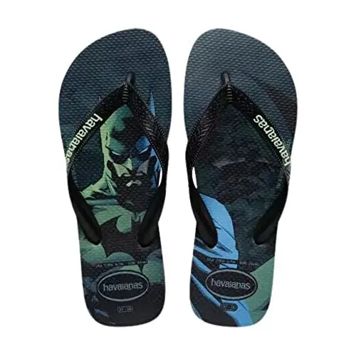 Produktbild: Havaianas Top Herois DC Flip Flops Unisex, Schwarz/Schwarz/Ton, 41/42 EU
