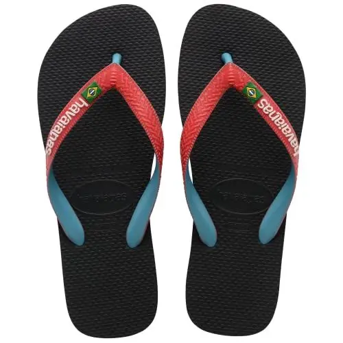 Produktbild: Havaianas - Brasil Mix, Bequeme, Robuste und Leichte Badelatschen mit Rutschfesten Sohlen, Unisex Erwachsene