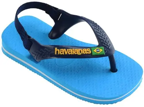 Produktbild: Havaianas Baby Brasil Logo II, Zehentrenner Unisex Baby, Blau, 23/24 EU