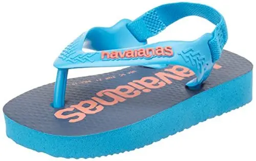 Produktbild: Havaianas Unisex Baby Logomania Flipflop, 4145795, Turquoise, 17/19