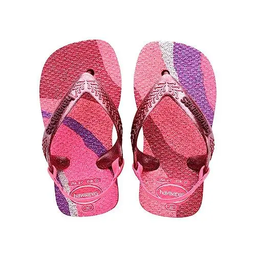 Produktbild: Havaianas Unisex Baby Palette Glow Flipflop, Velvet Rose, 21 EU