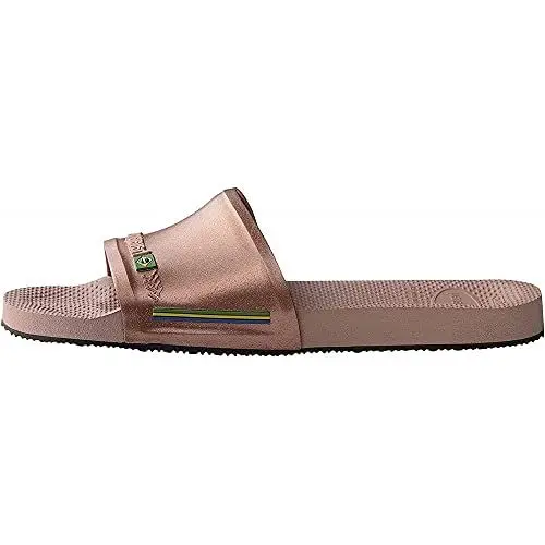 Produktbild: Havaianas Unisex Rutsche Brasil Schiebe-Sandalen, Krokus Rose/Gloden Erröten, 33/34 EU
