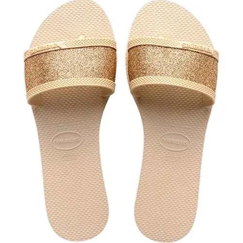 Produktbild: Havaianas - You Angra Glitter, Bequeme, stylische, langlebige, breite Strap Glitter Thong Sandalen, für Damen