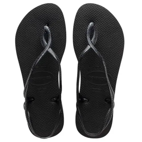 Produktbild: Havaianas – Luna, bequeme, stilvolle und funktionale Sandalen, sicherer Halt am Knöchel, geflochtene Riemen und rutschfeste Sohle, Damen