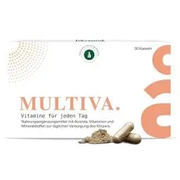 Produktbild: håvsund MULTIVA Multivitamin Kapseln (30 Kapseln) • Mit Acerola, Vitaminen & Mineralstoffen • Multivitamin Komplex für tägliche Rundumversorgung • Wertvolle A-Z Vitamine • 100% Vegan