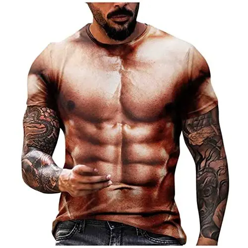 Produktbild: Hawaii Hemd Herren Crop Top T Shirt Kleid Herren Gym Top Herren Freizeitoberteil Unterhemden Jungen Hemd Herren Kurzarm Weiß Tank Top Herren Sport T Shirt Mit Sprüchen Herren Hemd Kurzarm