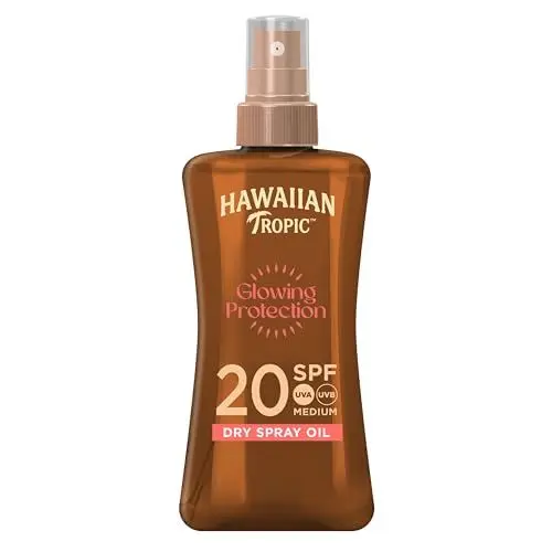 Produktbild: Hawaiian Tropic Protective Dry Spray Oil LSF 20, 200ml, 1er Pack (1 x 200 ml)