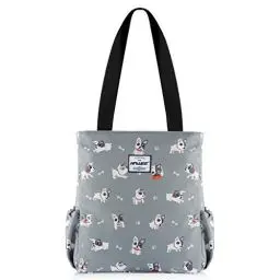 Produktbild: HAWEE Mode Damen Handtasche mit Reißverschluss Casual Frauen Schultertasche Umhängetasche Groß Einkaufstasche Wasserdicht Henkeltasche für Reise Arbeit Schule Tägliches Leben Gym Strand