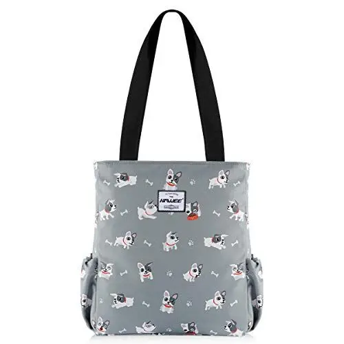 Produktbild: HAWEE Mode Damen Handtasche mit Reißverschluss Casual Frauen Schultertasche Umhängetasche Groß Einkaufstasche Wasserdicht Henkeltasche für Reise Arbeit Schule Tägliches Leben Gym Strand