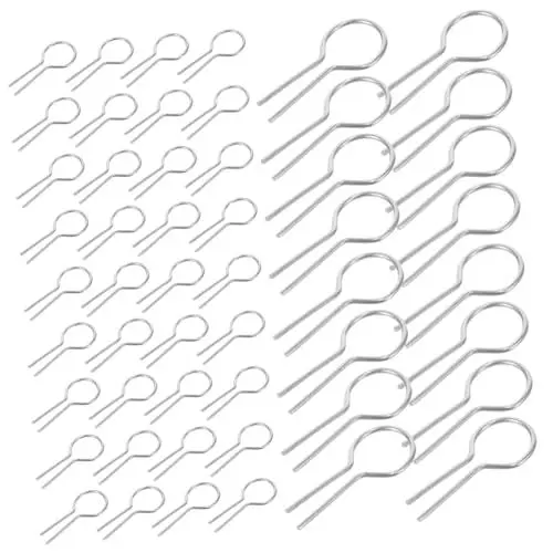 Produktbild: HAWILLOSCH 100-teiliges Brennnadel-Set Zum Aufhängen Von Keramikschmuck – Töpferwerkzeuge Zum Basteln