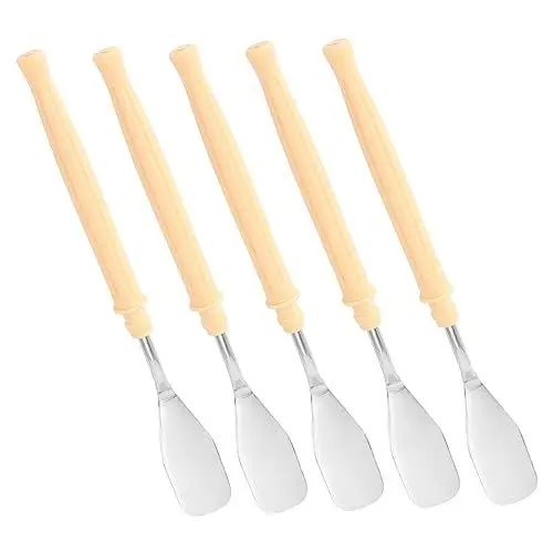 Produktbild: HAWILLOSCH 15 Stk Kunstspachtel schiebeschalter spatel raclette farbpalette oil paints Werkzeug zum Mischen von Farben Farbmischzubehör Spachtel für Ölgemälde Pigmentschaber Rostfreier Stahl