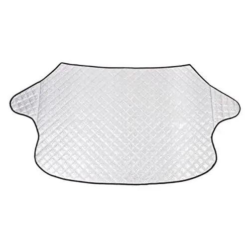Produktbild: HAWILLOSCH 1 STK Schneedecke Sonnenschutz Für Auto Autoabdeckung Auto Visier LKW-Schatten Fahrzeug Schutzhülle Roller Kofferraum Fahrzeugabdeckung Auto Sonne LKW-Sonnenschutz Aluminiumfolie