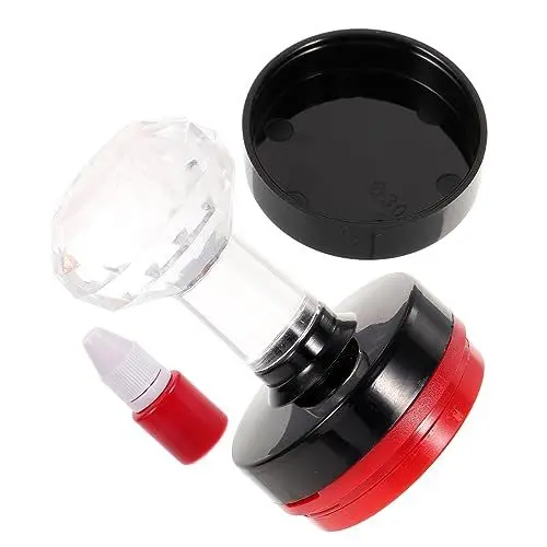 Produktbild: HAWILLOSCH 1 Satz lichtempfindlicher Stempel Uhr Lernmarken Stempel für Partybevorzugungen Unterrichtsuhrstempel Kinderstempel lernuhr kinder kinderlernuhr Uhrenstempel Lehrstempel Plastik