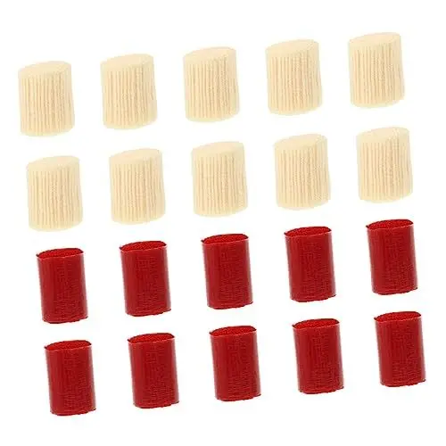 Produktbild: HAWILLOSCH Häkelset Für Anfänger Von Latch Hook Rug Yarn Sets 20 Rollen Handarbeitsgarn