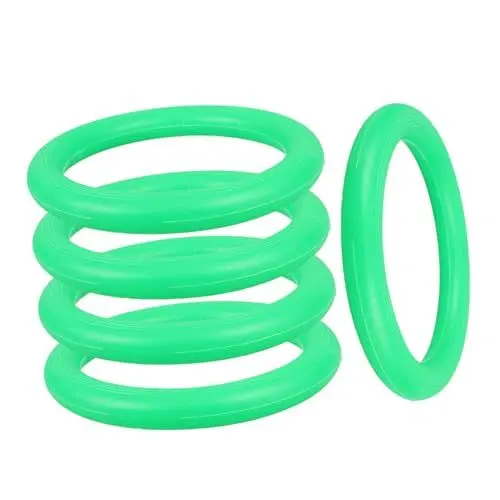 Produktbild: HAWILLOSCH 5st Gymnastikballbasis Stabilitätsballstuhl Gymnastikballstuhl Kugelstuhl Für Fußballkegel Balance-Ball-Stuhl Kugelbasis Pilates-ausrüstung Für Zu Hause Basketbälle-Basis Green Pp