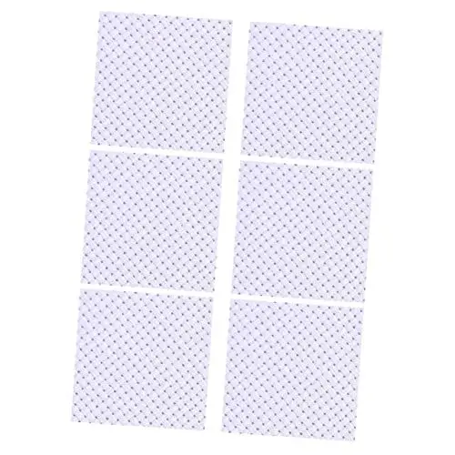 Produktbild: HAWILLOSCH 6St Sticktuch Kreuzstoff Handarbeitsstoff Baumwollstoff Tuch Stoffe Stickerei Stoff Leinenstoff Patchworkstoff Handarbeitstuch Kreuzstich-Tuch Aida-Tuch Kreuzstich-Stoff Weiß