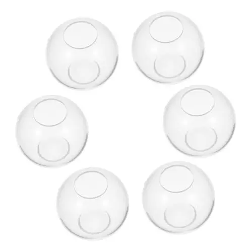 Produktbild: HAWILLOSCH 6 Stück Silikonformen Kristallkugel Form Runde Kugelförmige DIY Formen Ideal Für Harz Seifenherstellung Und Bastelprojekte