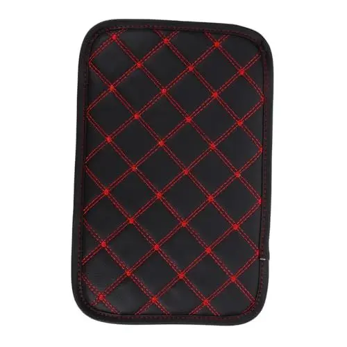 Produktbild: HAWILLOSCH Auto-armlehnenbox-matte Auto Armlehne Kissen Auto Armlehne Pad Kissenpolster Für Die Mittelkonsole Des Autos Mittelkonsolenauflage Armlehnenauflage Für Auto Pu Black