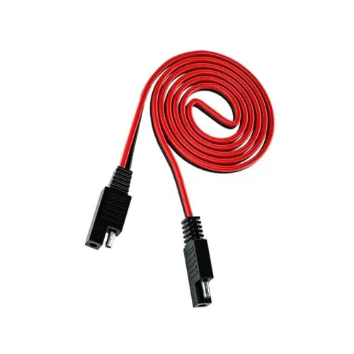 Produktbild: HAWILLOSCH Dual SAE Schnittstellen Verlängerungskabel Für Motorradbatterie 1 Stück Praktisches Ladekabel Ideal Für CTEK Verlängerungskabel Und Multimeter Messleitungen