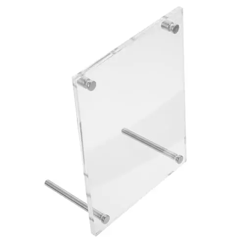 Produktbild: HAWILLOSCH Transparenter Acryl Fotorahmen 20x25cm Premium Zertifikats Und Medaillen Ausstellungsrahmen Mit Geschliffenen Kanten Hochwertiger Acrylglas Bilderrahmen