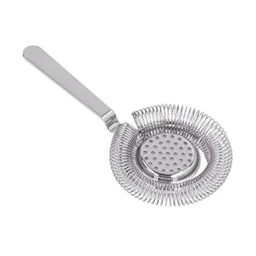 Produktbild: Barsieb, Cocktailsieb, Edelstahl-Cocktailsieb für Barkeeper-Restaurantpartys (Silber)