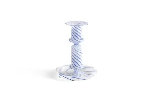 Produktbild: Hay Kerzenhalter, Borosilicate Glass, Produktattribut in Black, Ø11 X H14