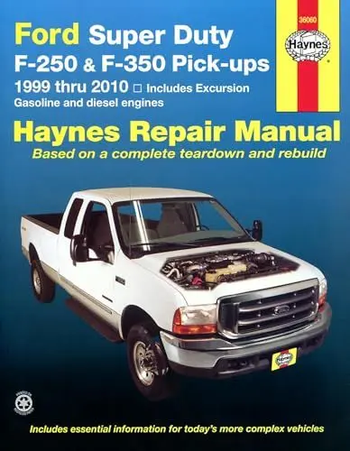 Produktbild: Haynes Ford Super Duty Pick-Ups and Excursion Automotve Repair Manual