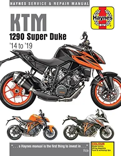 Produktbild: Haynes KTM 1290 Super Duke '14 to '19 Service and Repair Manual: 2014 to 2019 (Haynes Service and Repair Manual)