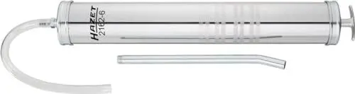 Produktbild: HAZET Hochleistungssaug- und Druckspritze 2162-6 I inkl. Metall-Auslauf, Füllmenge: 1000 ml, für Motoröle mit einer Viskosität von 30 bis 68 I ideal geeignet für den Ölwechsel