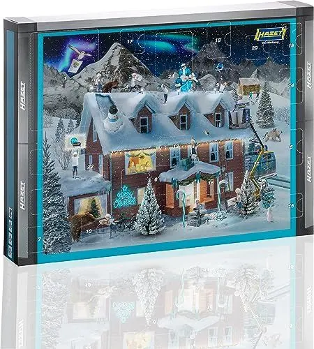 Produktbild: HAZET Santa Tools Adventskalender 2023 | 33-teiliger Premium Werkzeug-Satz inkl. Bit-Umschnaltknarre, HAZET SmartHolder & Bit-Set | Weihnachtskalender mit täglichem QR-Code Gewinnspiel