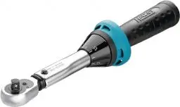 Produktbild: Hazet Drehmomentschlüssel 5108-2CT für Fahrräder I Abtrieb: Vierkant 6,3 mm 1/4 Zoll, Toleranz: 4%, 2,5-25 Nm, feine Skaleneinteilung I Umschaltknarre, für Bikes I Werkzeug für Rennrad, 232 mm