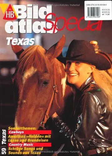 Produktbild: HB Bildatlas Special Texas: Sonderthemen: Cowboys - Amerikas 'Helden' mit Lassos und Brandeisen, Country Music - Schräge Songs und Sounds aus Texas.