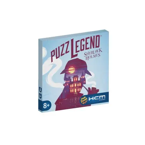 Produktbild: HCM Kinzel – Puzzlegend Kartenspiel Sherlock Holmes – Entdecke den berühmten Detektiv durch Rätsel neu – Strategiespiel für Detektive ab 12 Jahren – 55217