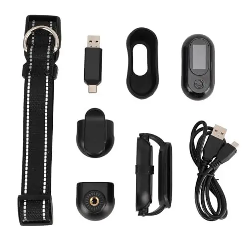 Produktbild: HD 1080P Hunde Tracker Halsband, Katzenhalsbänder, Kamera, Sport Action Kamera mit Videoaufzeichnungen, Halsband Kamera für Heimtierbedarf, Kamera für Katzen, Hunde, Outdoor,