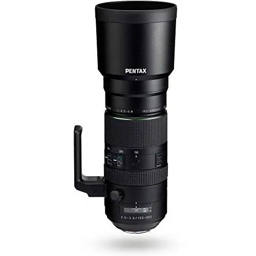 Produktbild: HD 21340 PENTAX-D FA 150-450mmF4.5-5.6ED DC AW Super-Telezoom-Objektiv (für DSLR-Kameras Modernste optische Technologie Hochauflösende Bilder Frei von Streulicht- und Geisterbildern)