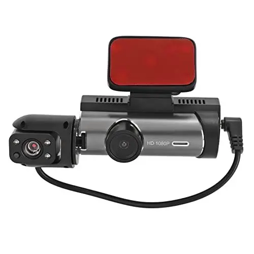 Produktbild: Dashcam Vorne Hinten, 1080P HD-Video, 3,16-Zoll-Display, Bewegungserkennung, 360 Grad Drehbares Objektiv, Loop-Videoaufzeichnung, Auto-Armaturenbrettkamera