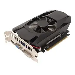 Produktbild: VBESTLIFE Für Radeon HD7670 Grafikkarte, 4 GB GDDR5 Grafikkarte 128 Bit 1000 MHz Frequenz PCIe 2.1 Für AMD, HDMI, DP, VGA, Einzellüfter-Grafikkarte Für PC