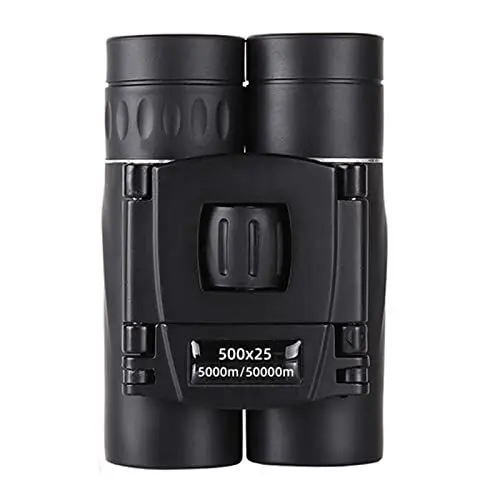 Produktbild: HD-Fernglas, Hochleistungs-Fernglas für Erwachsene und Kinder, 100x22 -Faltbare wasserdichte Tragbare Ferngläser für Vogel Beobachtung Cam Wandern Schwarz