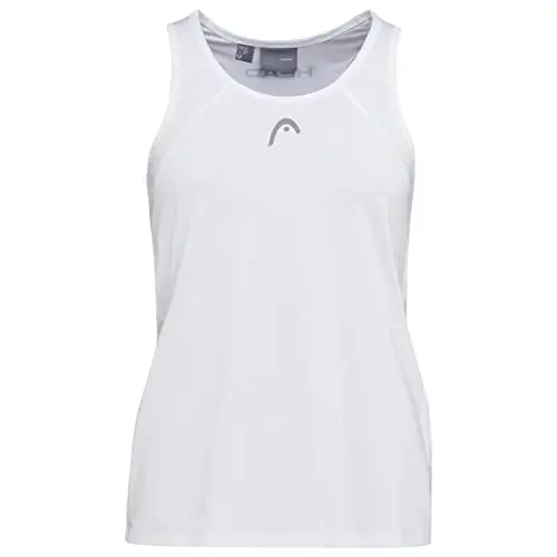 Produktbild: HEAD Damen Club 22 Tank Top Women, Weiß, Blusen & T-Shirts, Weiß, L EU