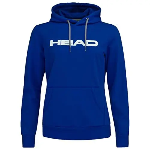 Produktbild: HEAD Damen Head Club Rosie Hoodie Women, Blau, M Hooded Sweatshirt, Weiß, M
