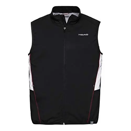 Produktbild: HEAD Herren, Club Weste, Weiß Jacken,Schwarz,S