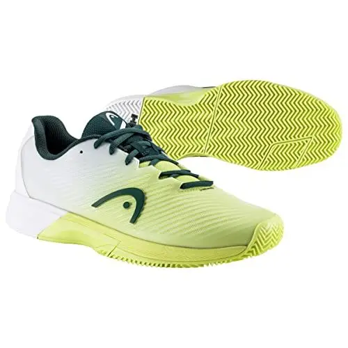 Produktbild: HEAD Men's Revolt Pro 4.0 Clay Men Tennisschuh, hellgrün/weiß, 46.5