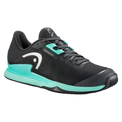 Produktbild: HEAD Men's Sprint Pro 3.5 Clay Men BSTE Tennisschuh, schwarz/türkis, 44