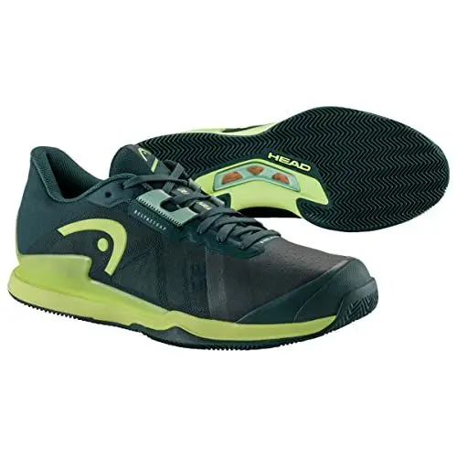 Produktbild: HEAD Men's Sprint Pro 3.5 Clay Men Tennisschuh, waldgrün/hellgrün, 47