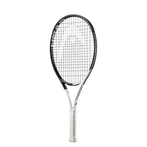 Produktbild: HEAD Speed Jr.25 Tennisschläger, Schwarz/Weiß, Griffstärke 07, 8-10 Jahre