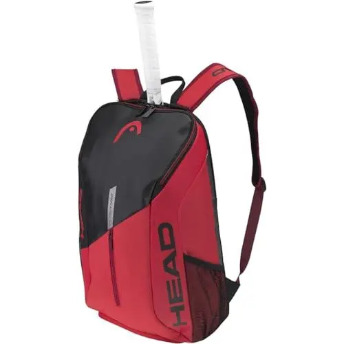 Produktbild: HEAD Tour Team Backpack Tennistasche, schwarz/rot, Einheitsgröße