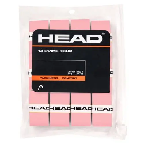 Produktbild: HEAD Unisex-Adult 12 Prime Tour Tennis Griffband, Pink, One Size