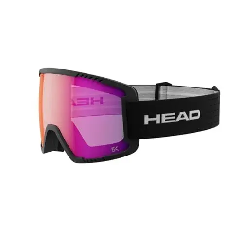 Produktbild: HEAD Unisex-Adult CONTEX PRO 5K Ski-und Snowboardbrille, red/Black, M