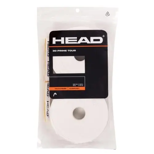 Produktbild: HEAD Unisex-Adult Prime Tour 30 Pcs Pack Tennis Griffband, weiss, Einheitsgröße EU