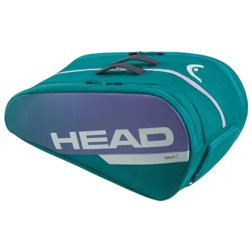 Produktbild: HEAD Unisex-Adult Tour Padel Bag L Padeltasche, Aruba Blau/Ceramic, L